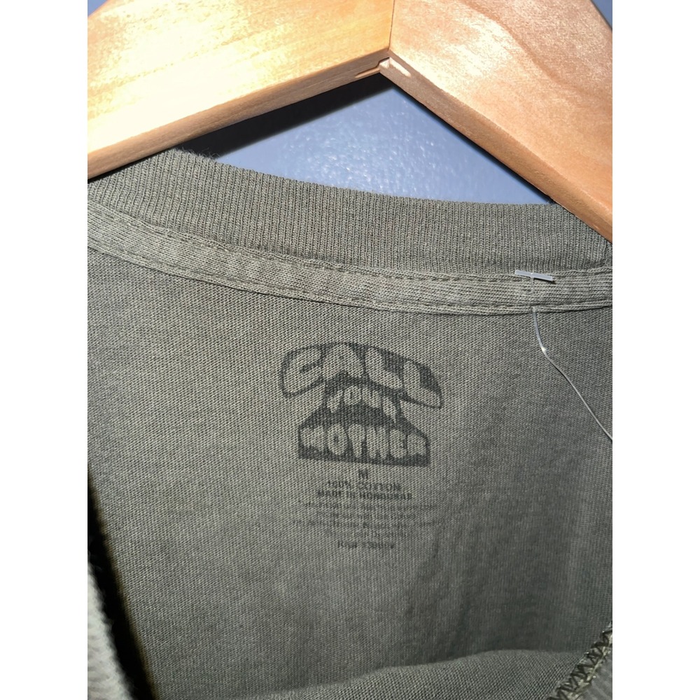 Call Your Mother Mens Olive Green Desert Cactus Graphic T-Shirt Size M - Picture 5 of 5